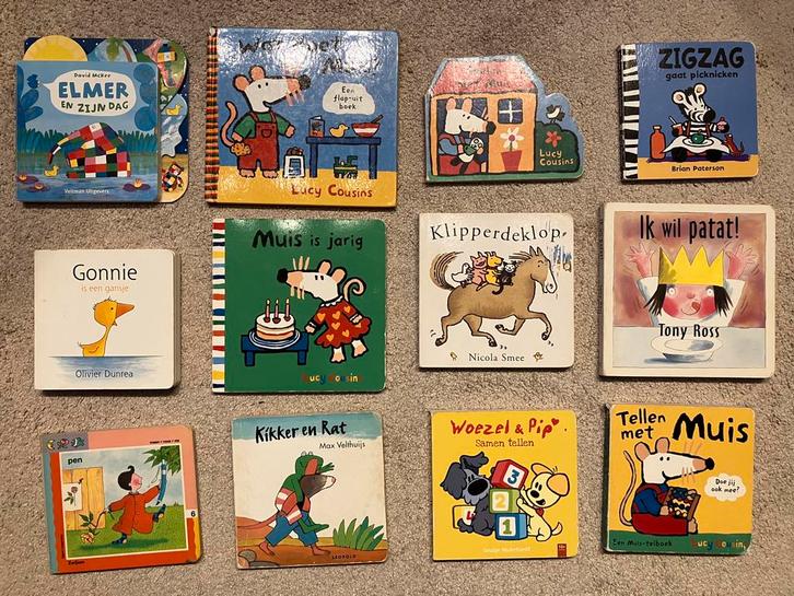 Diverse kartonboeken kinderboeken, Boeken, Kinderboeken | Baby's en Peuters, Gelezen, 3 tot 4 jaar, Ophalen of Verzenden