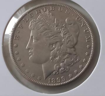 USA 1 dollar 1899 (Morgan) zeer hoge kwaliteit (zilver) beschikbaar voor biedingen