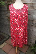 Jurk rood/ wit Open End mt 48 Vaste prijs, Kleding | Dames, Jurken, Ophalen of Verzenden, Zo goed als nieuw, Rood, Maat 46/48 (XL) of groter