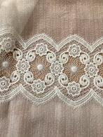 Vintage gordijn met kant, Antiek en Kunst, Ophalen of Verzenden