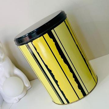 XXL Tomado BLIK geel zwart groot fifties retro Mid Century  beschikbaar voor biedingen