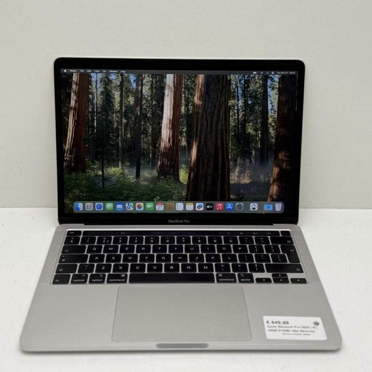 Apple Macbook Pro 2020 | I5 | 16GB 512GB | Met Garantie, Computers en Software, Apple Macbooks, Zo goed als nieuw