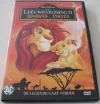 Dvd *** LEEUWENKONING II *** Walt Disney, Tekenfilm, Ophalen of Verzenden, Zo goed als nieuw, Alle leeftijden