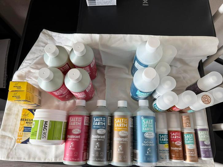 Partij verkoop bio verzorgings producten thee kauwgum, Sieraden, Tassen en Uiterlijk, Uiterlijk | Haarverzorging, Nieuw, Ophalen