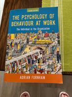 The Psychology of Behaviour at work, Ophalen of Verzenden, Beta, Zo goed als nieuw, WO