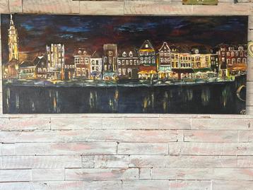 Schilderij Roerkade Roermond Klassiek beschikbaar voor biedingen