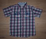 Roze Blauwe Wit Geruite Blouse MTC (134-140), Kinderen en Baby's, Kinderkleding | Maat 134, Gebruikt, Overhemd of Blouse, Ophalen of Verzenden