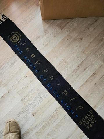 Deep Purple Sjaal World Tour 1987 - Collectors Item beschikbaar voor biedingen