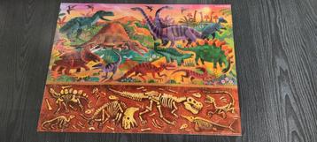 Prachtige Dino puzzel Above en below beschikbaar voor biedingen