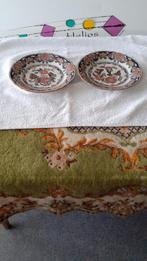 2 Antieke Makkumer Bordjes, Antiek en Kunst, Antiek | Keramiek en Aardewerk, Ophalen of Verzenden