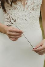 Pronovias Trouwjurk - Elegant en Tijdloos, Kleding | Dames, Trouwjurk, Wit, Pronovias, Ophalen of Verzenden