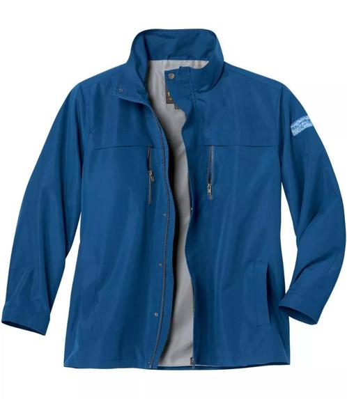 Lange winddichte zomer parka xL, Kleding | Heren, Jassen | Zomer, Zo goed als nieuw, Maat 56/58 (XL), Blauw, Ophalen of Verzenden