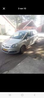 Opel Zafira 2.2 2007 Grijs, Auto's, Opel, Voorwielaandrijving, Zwart, 4 cilinders, 150 pk