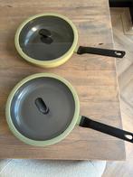 BK Pannenset Enjoy - Wok & Hapjespan 28cm, Inductieplaat, Aluminium, Pannenset, Ophalen of Verzenden