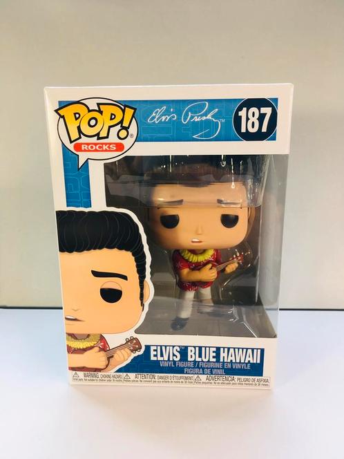 Funko Pop! Elvis Blue Hawaii 187, Verzamelen, Poppetjes en Figuurtjes, Nieuw, Ophalen of Verzenden