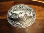 Citroen 2CV / Eend - IJzeren Bord, Verzamelen, Ophalen, Auto's