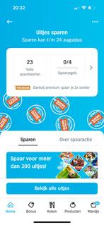23 volle spaarkaarten uitjeszegels Albert Heijn AH, Drie personen of meer, Kortingsbon, Overige typen