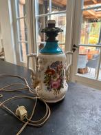 Antieke porseleinen lampenvoet, Antiek en Kunst, Ophalen of Verzenden