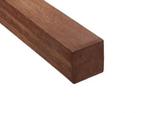 Hardhout Azobe paal 10x10x400 cm, Tuin en Terras, Palen, Balken en Planken, Ophalen, Palen, Zo goed als nieuw, Hardhout