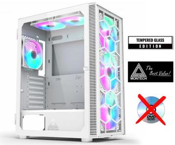 SkyLake i5-6600K 6e gen Montech X3 Glass ARGB  beschikbaar voor biedingen