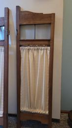 Drie delig kamerscherm antiek ca 80 cm hoog, Ophalen, Rechthoekig, Minder dan 50 cm