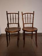 2 antieke weense cafestoelen, Ophalen