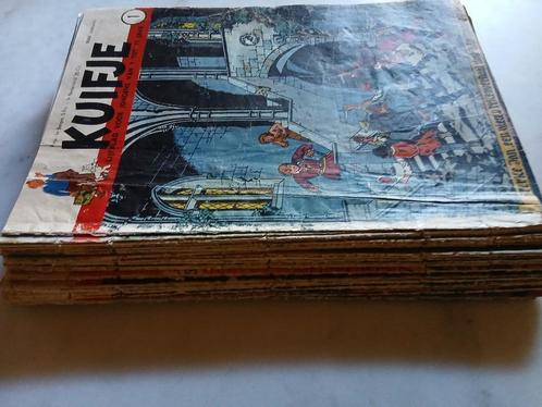 30 Kuifje weekbladen 1951, redelijk tot goede staat adv nr 1, Boeken, Stripboeken, Gelezen, Meerdere stripboeken, Ophalen of Verzenden