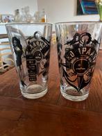 2 Bierglazen - De Kompaan, Ophalen, Gebruikt, Bierglas