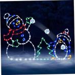 Nieuw, sneeuwpop verlicht. Zowel binnen als buiten., Diversen, Kerst, Ophalen of Verzenden, Nieuw
