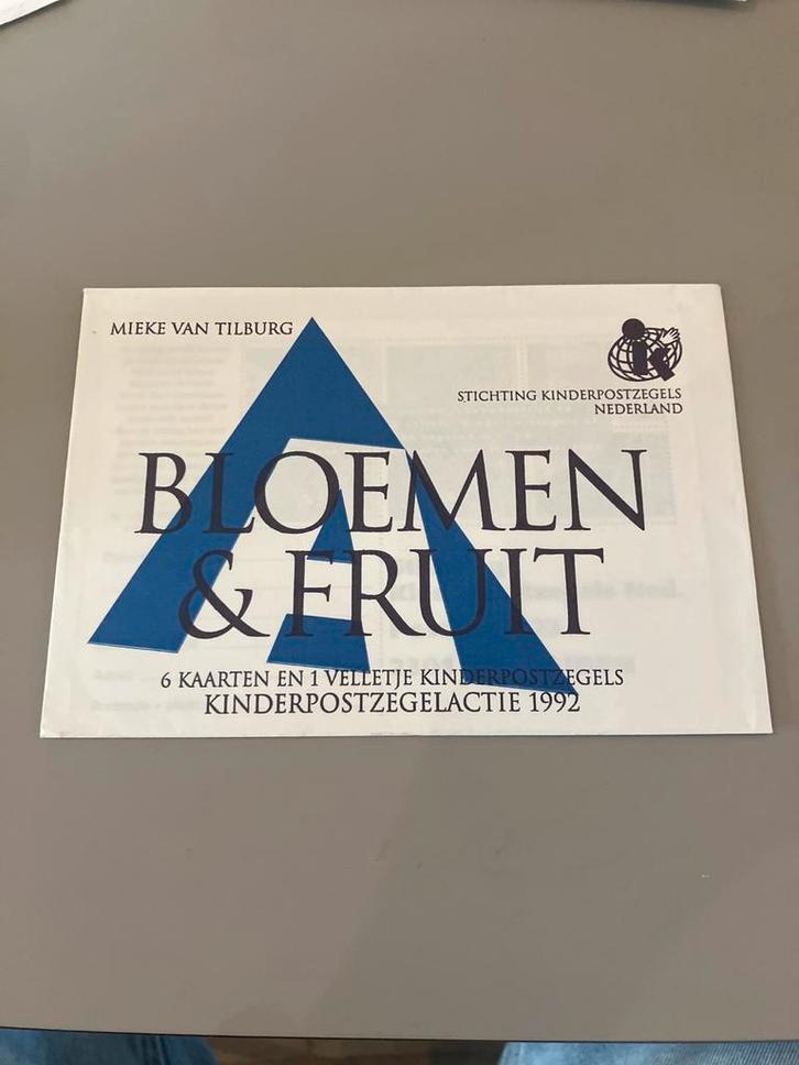 Kinderpostzegels 1992 - Bloemen & Fruit postfris, Postzegels en Munten, Postzegels | Volle albums en Verzamelingen, Nederland