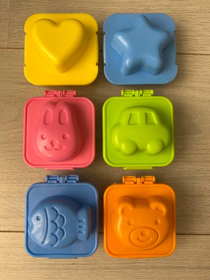 Bento Ei Vormpjes, Huis en Inrichting, Keuken | Keukenbenodigdheden, Zo goed als nieuw, Ophalen of Verzenden