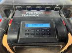 PerfectPro TEAMBOX TBX2 - FM RDS - DAB+ - Bluetooth, Audio, Tv en Foto, Radio's, Bouwradio, Zo goed als nieuw, Ophalen