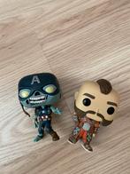 Funko Pop! Erend & Captain America Zombie, Kinderen en Baby's, Speelgoed | Actiefiguren, Ophalen of Verzenden, Zo goed als nieuw