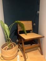 Rotan stoel, Huis en Inrichting, Tafels | Bijzettafels, Ophalen, Minder dan 55 cm, Zo goed als nieuw, 60 cm of meer
