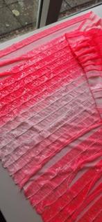 Stof roze ruches 2,5 & 3,5 meter, Hobby en Vrije tijd, Stoffen en Lappen, Overige materialen, 120 cm of meer, Ophalen of Verzenden