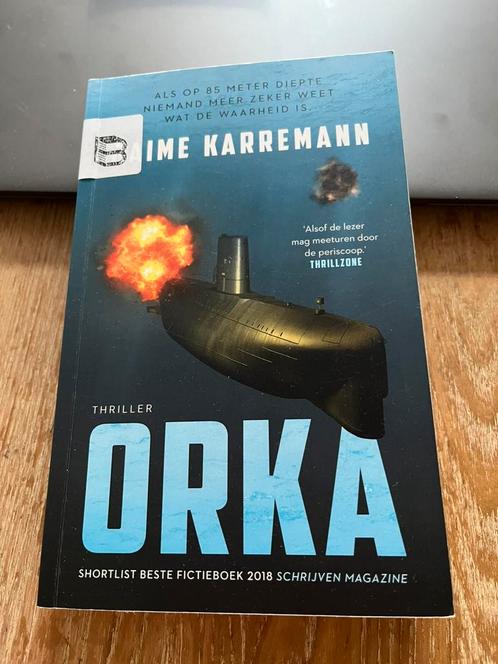 Jaime Karremann - Orka, Boeken, Thrillers, Zo goed als nieuw, Nederland, Ophalen of Verzenden