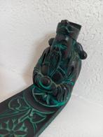 Mooie houder voor wierook stokjes (Chinese oude man?), Huis en Inrichting, Woonaccessoires | Overige, Ophalen of Verzenden, Gebruikt