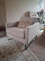 Beige Ikea Fauteuil - Kan nog een ronde mee!, Ophalen, Gebruikt, 75 tot 100 cm, Metaal