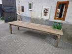 XL Grote Houten Eettafel | Extra Lange Vintage Tafel, Gebruikt, Industrieel Industrial Vintage Retro Landelijk, Vijf personen of meer