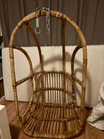 Rotan basket hangstoel plafond, Ophalen, Zo goed als nieuw