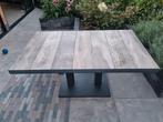 Trestina tuintafel (in hoogte verstelbaar), Tuin en Terras, Ophalen, Gebruikt, Rechthoekig, Aluminium