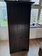 Kapstok met paraplubak en hoedenplank (jaren 50), Gebruikt, 150 tot 200 cm, Hout, Ophalen
