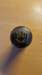 Vintage Philips Miniwatt EF51 – octale HF-pentode (metal can, Ophalen of Verzenden, Gebruikt