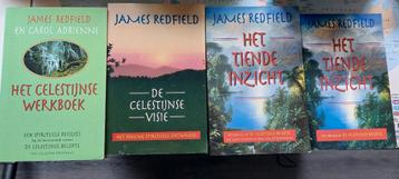 Vier boeken van James Redfield beschikbaar voor biedingen