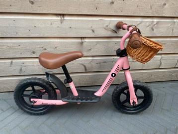 Roze Loopfiets Bandits and Angels met Mandje beschikbaar voor biedingen