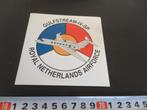 sticker leger luchtmacht rnlaf gulfstream IV-SP vliegtuig *, Ophalen, Zo goed als nieuw