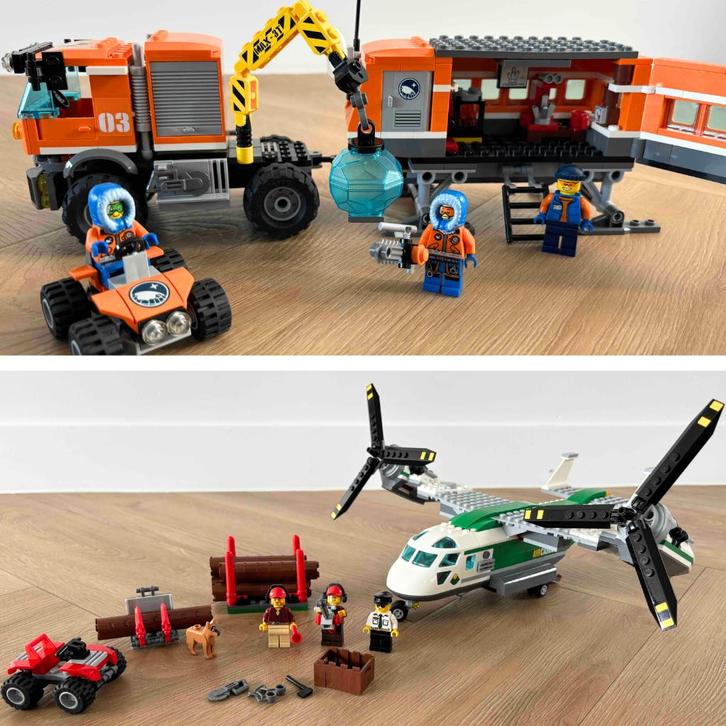 Lego City - 9 verschillende sets, Kinderen en Baby's, Speelgoed | Duplo en Lego, Zo goed als nieuw, Lego, Complete set, Ophalen of Verzenden