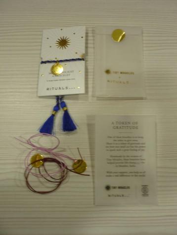 Nieuw Rituals Coin bracelet, armband, armbandje Tiny Miracle beschikbaar voor biedingen
