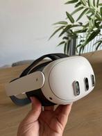 Meta quest 3 + Elite Strap+BluBuilt Link Cable, Spelcomputers en Games, Virtual Reality, Ophalen, Zo goed als nieuw, Overige platformen
