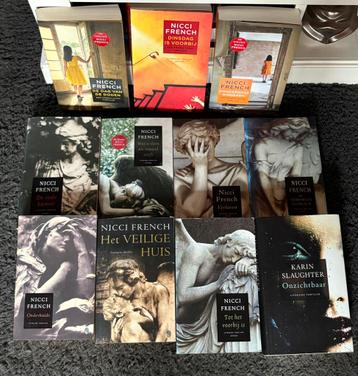 Nicci French / Karin Slaughter boeken €2,50 los  beschikbaar voor biedingen